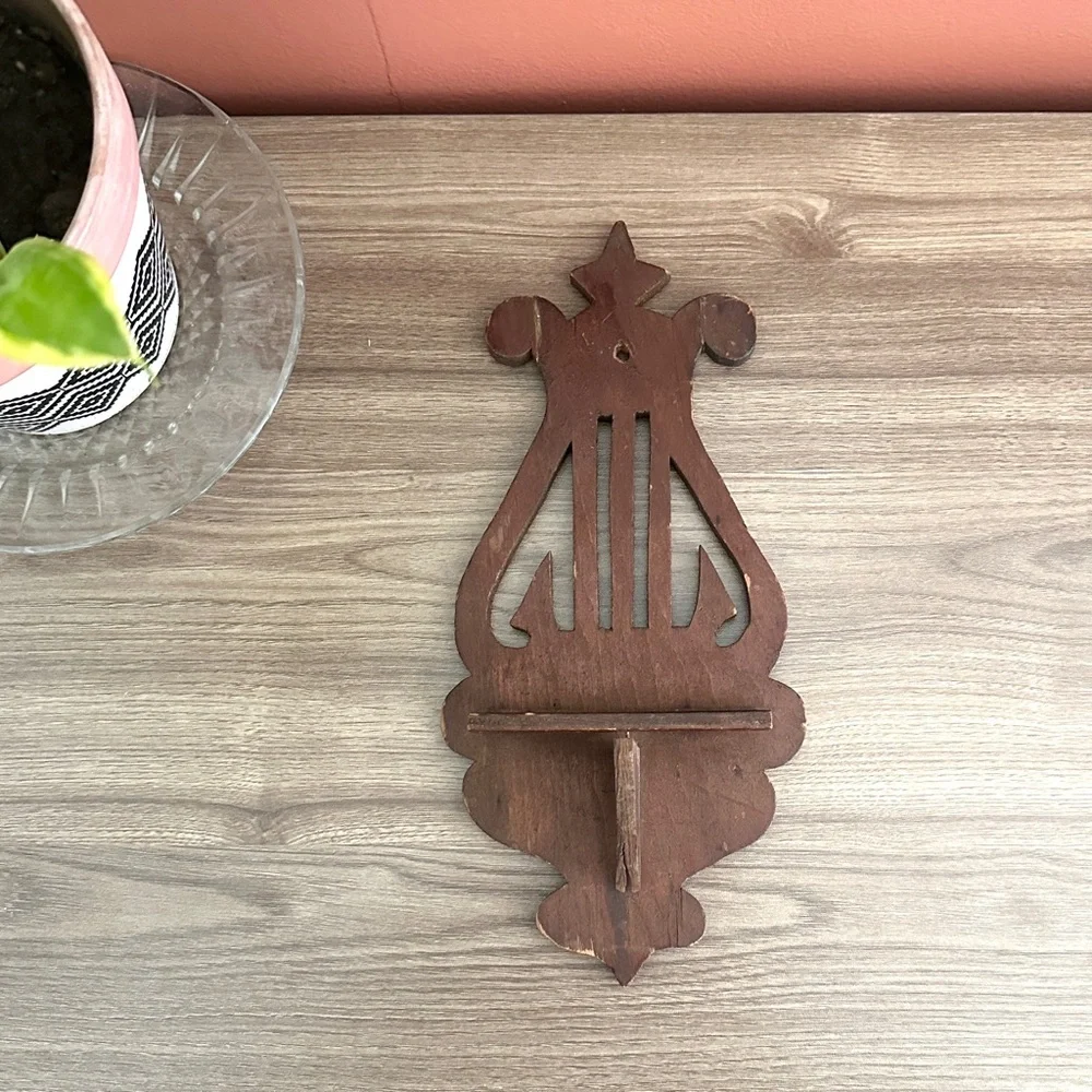 Vintage antique wood